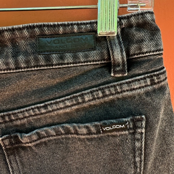 Volcom Stoned Rolled Boyfriend Fit Denim Shorts - Picture 5 of 8